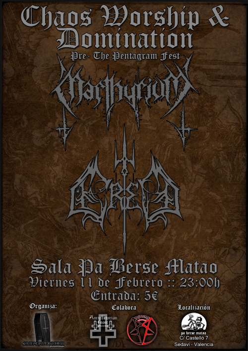 GraveyardSlut! Prod. presenta .. PRE- PENTAGRAM FEST - "Chaos, Worship and Domination" - MARTHYRIUM + ERED Marthyrium_32.jpg